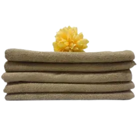 Lodge Linen Mocha Bath Towel 480gm, 70x140cm