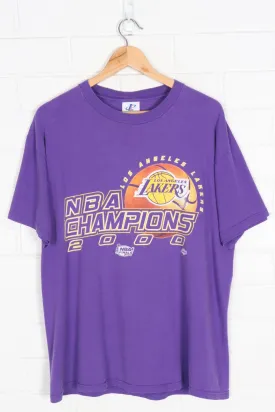 Los Angeles LAKERS NBA Basketball Purple Tee (L)