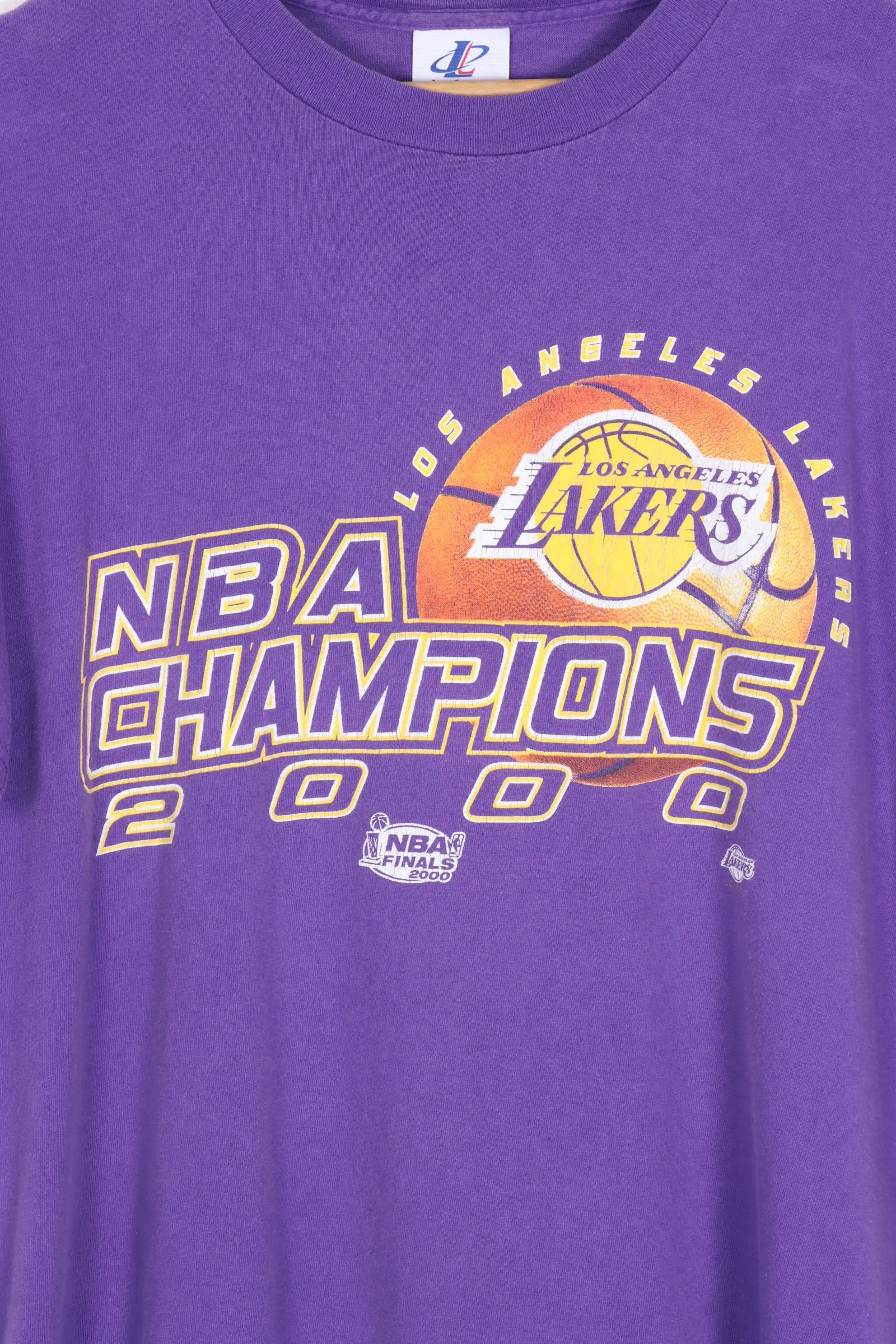 Los Angeles LAKERS NBA Basketball Purple Tee (L)