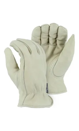 Majestic Gloves 1511T Thinsulate Lined Winter Cowhide Leather Driving Gloves (Dozen)