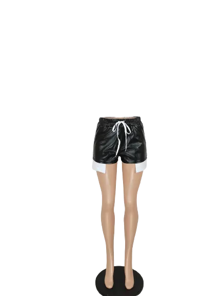 Malibu |Leather Shorts