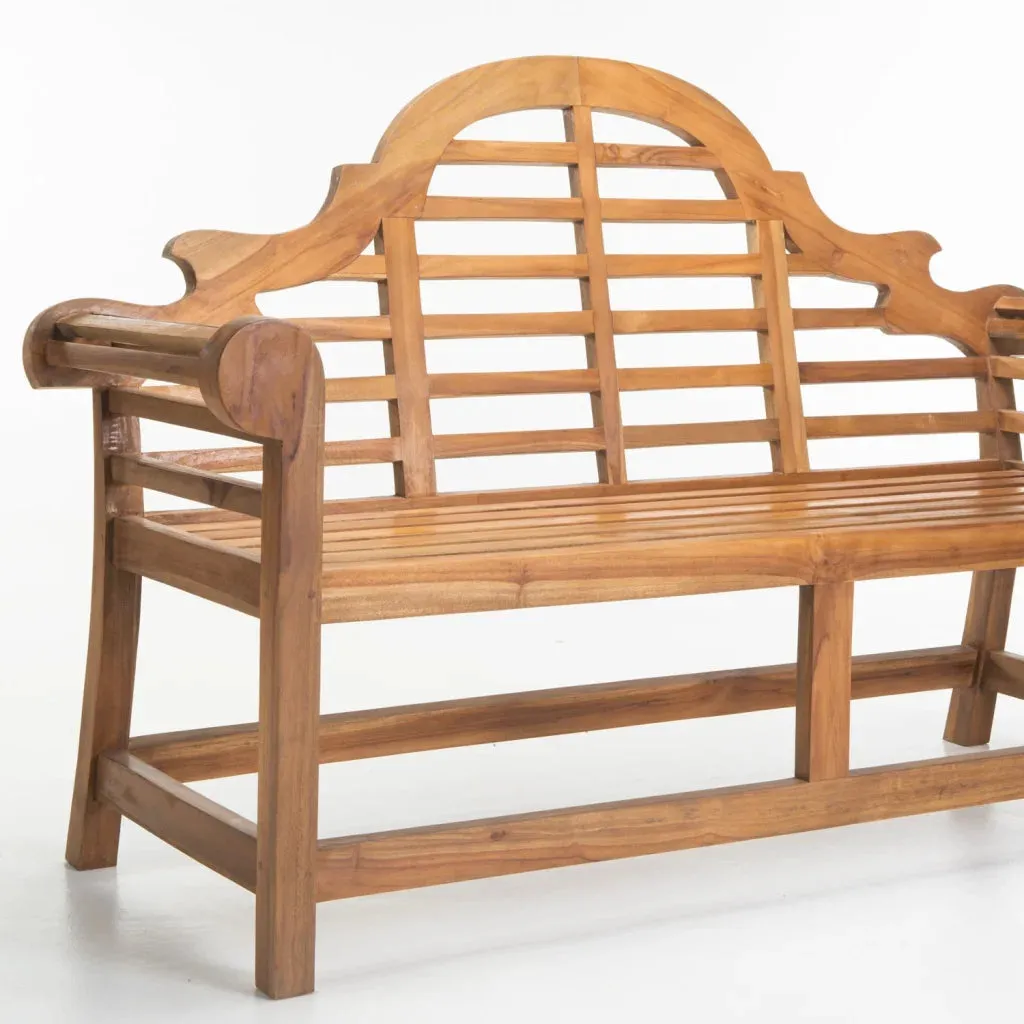 MARLBORO TEAK BENCH 3 SEATER