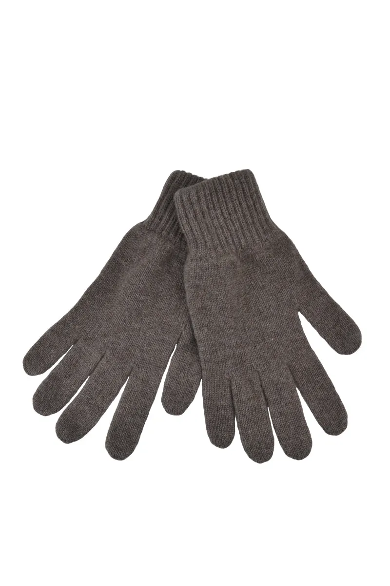 Mens Scottish Cashmere Classic Gloves