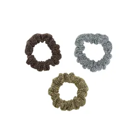 Milky Way Satin Scrunchies 3-Pack