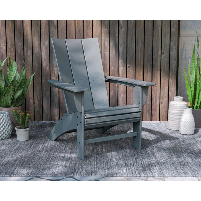 Polywood Modern Curveback Adirondack Chair