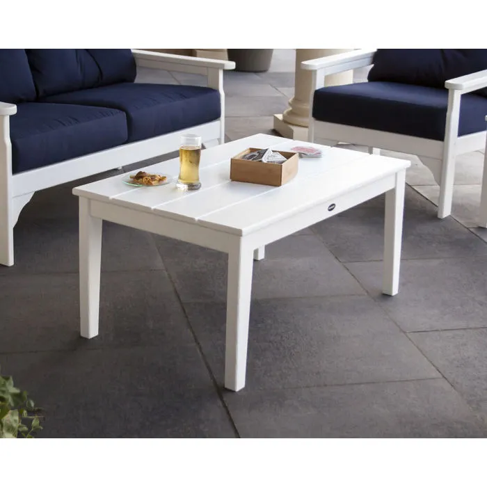 Polywood Outdoor Newport 28 x 42" Coffee Table