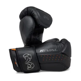 RIVAL RB10 INTELLI-SHOCK BAG GLOVES - BLACK