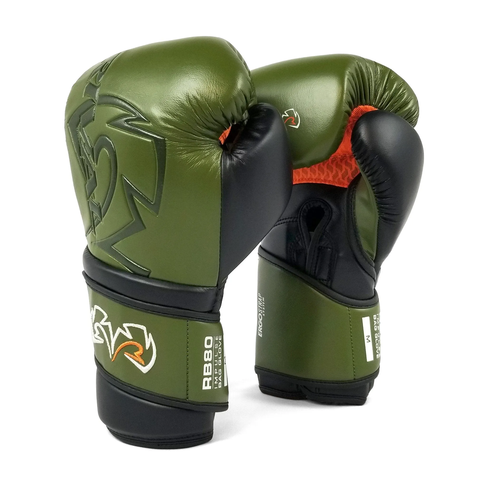 RIVAL RB80 IMPULSE BAG GLOVES KHAKI/GREEN