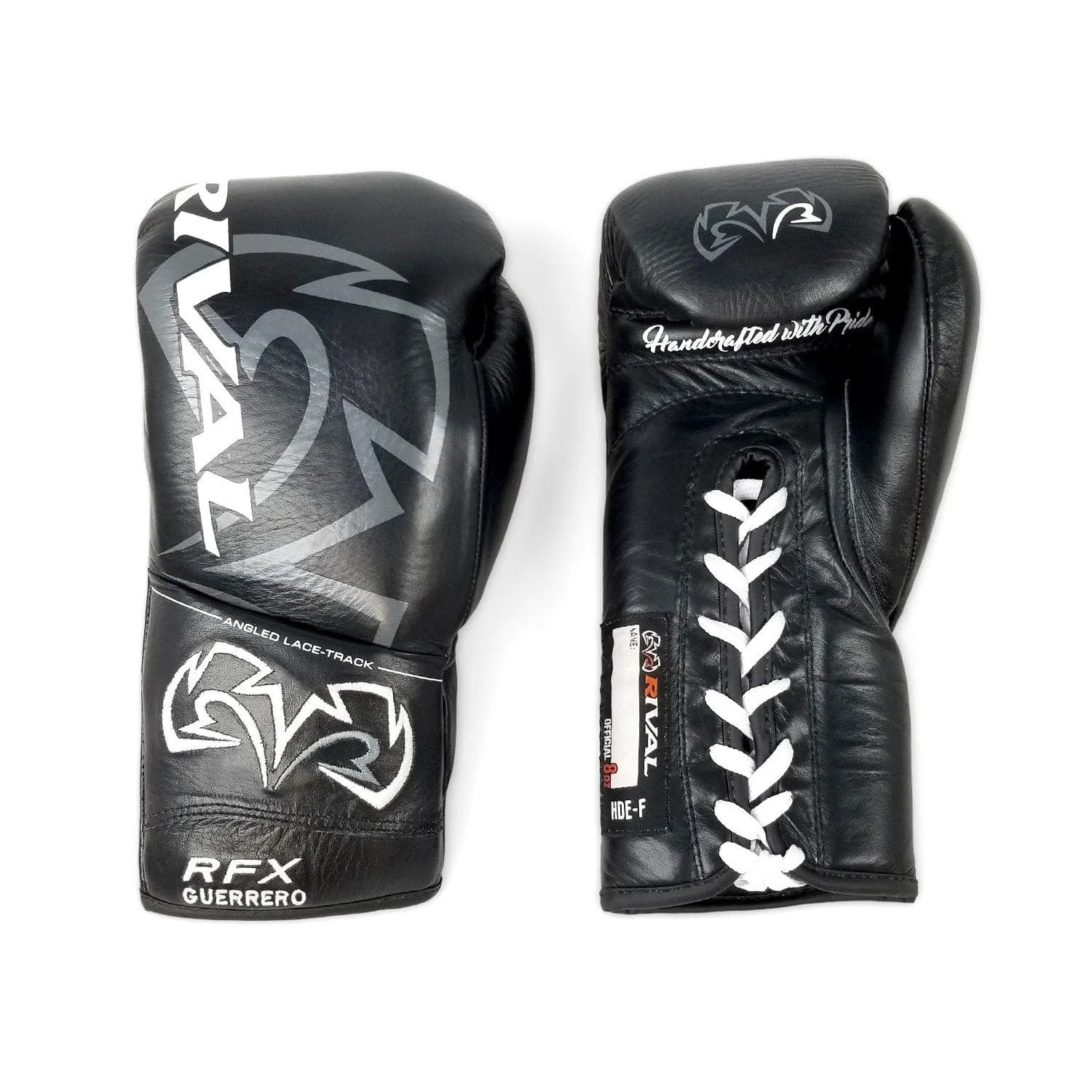 RIVAL RFX-GUERRERO PRO FIGHT GLOVES - HDE-F BLACK