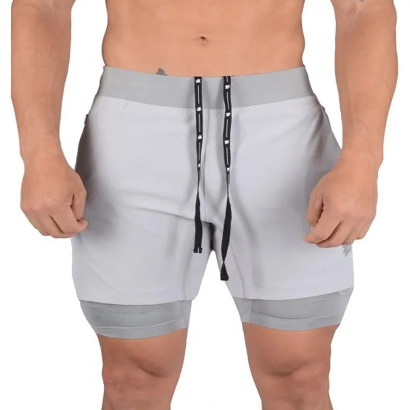 Running Shorts Men Bodybuilding Sports Jogging shorts Gym Training Workout Shorts