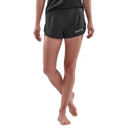 SKINS SERIES-3 WOMEN'S RUN SHORTS BLACK