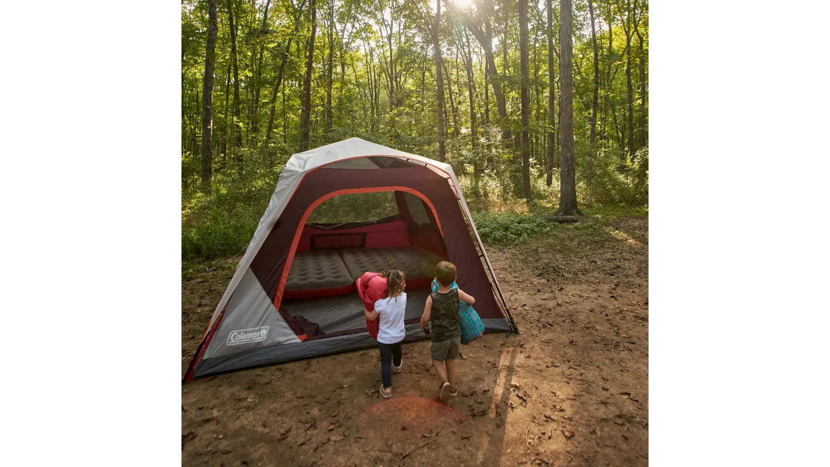 Skylodge 8-Person Instant Camping Tent - Blackberry