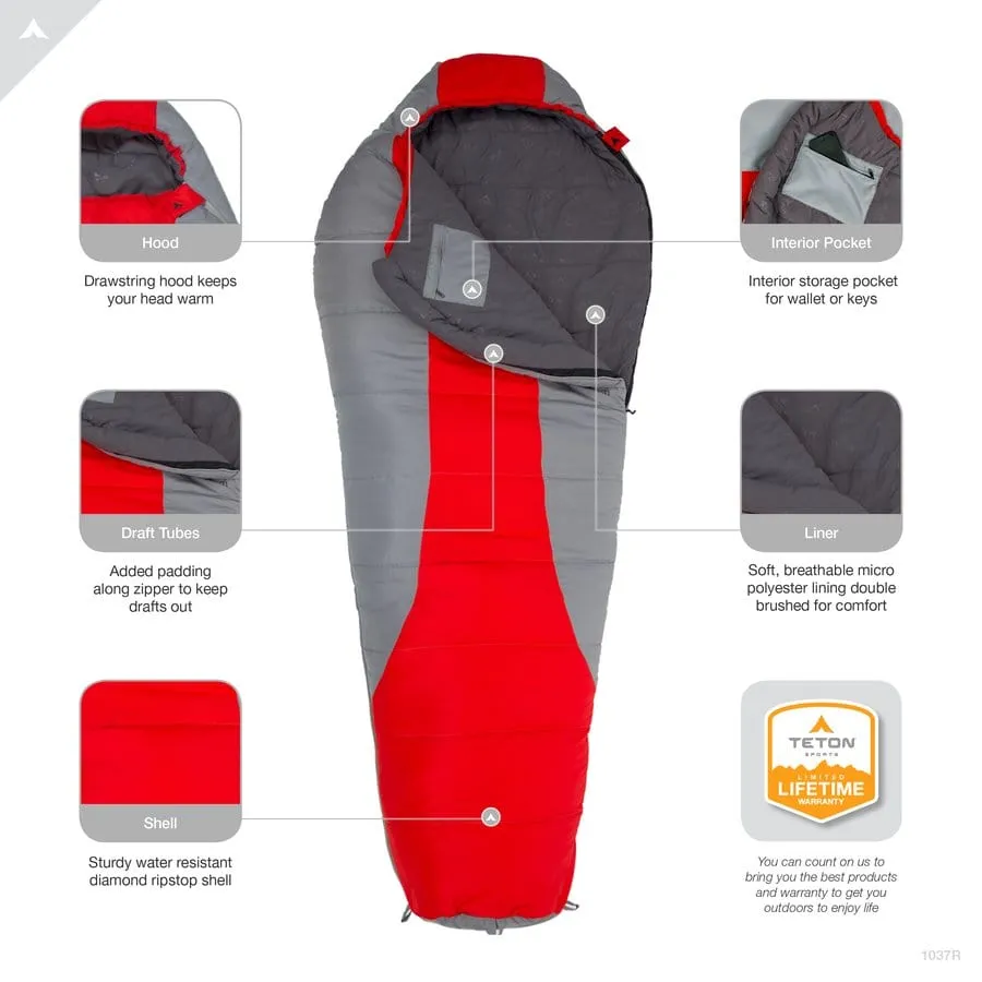 Tracker 5ºF Mummy Sleeping Bag