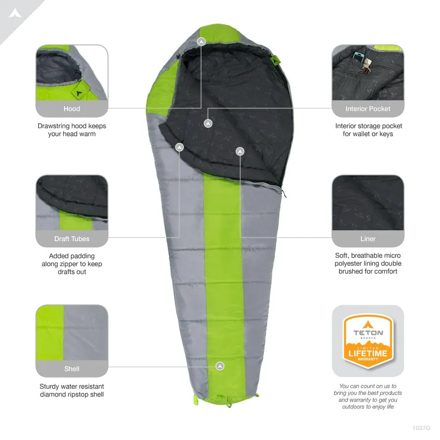 Tracker 5ºF Mummy Sleeping Bag