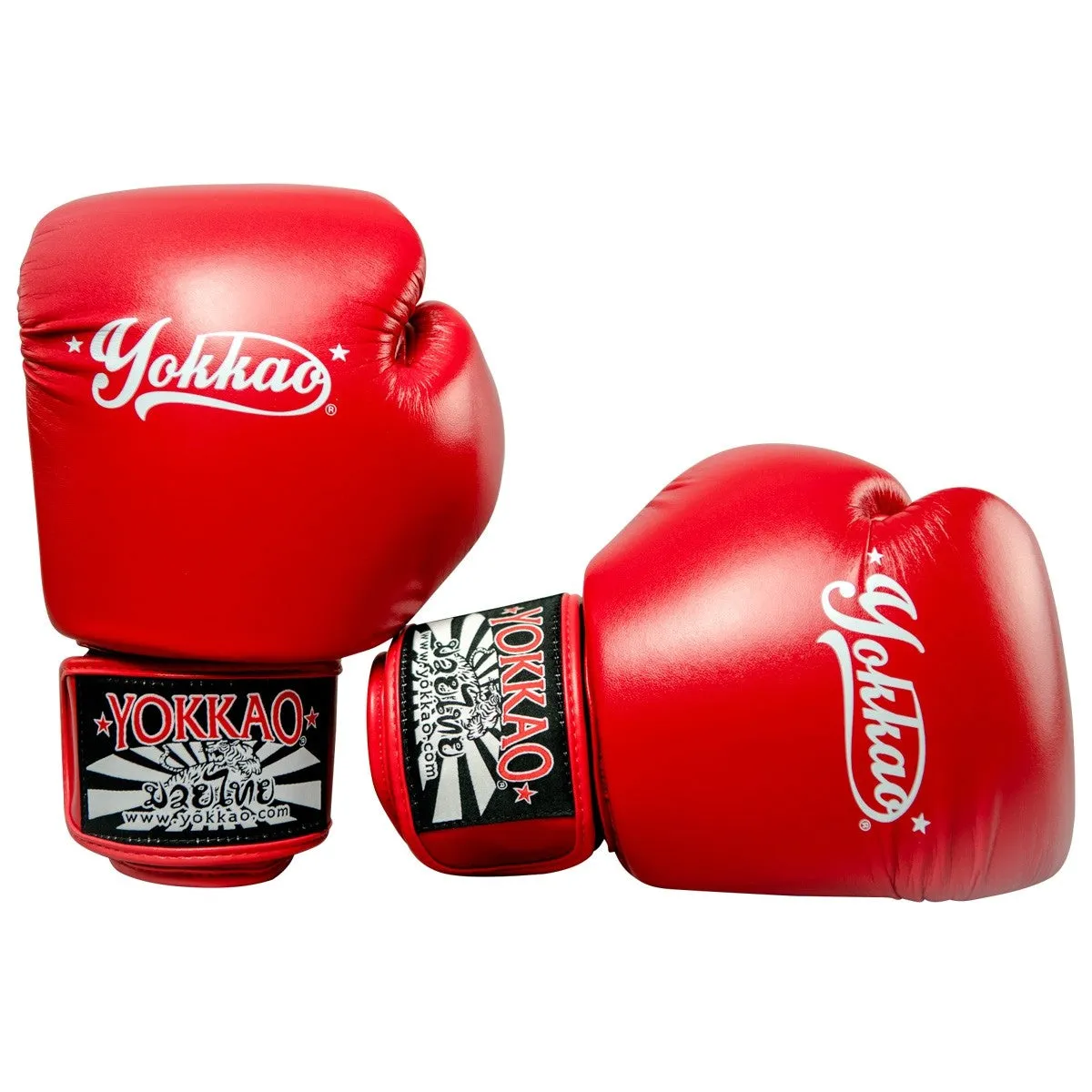 VERTIGO RED MUAY THAI GLOVES