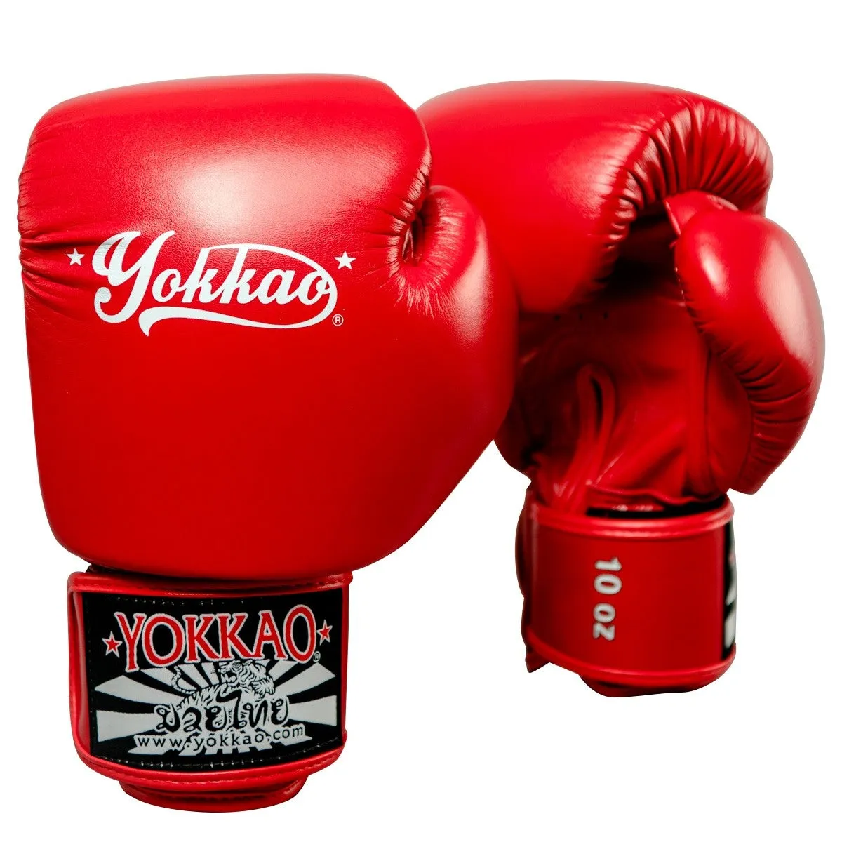 VERTIGO RED MUAY THAI GLOVES