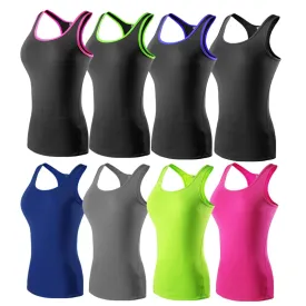 Women Sport tank Tops for Gym Top Fitness Sleeveless