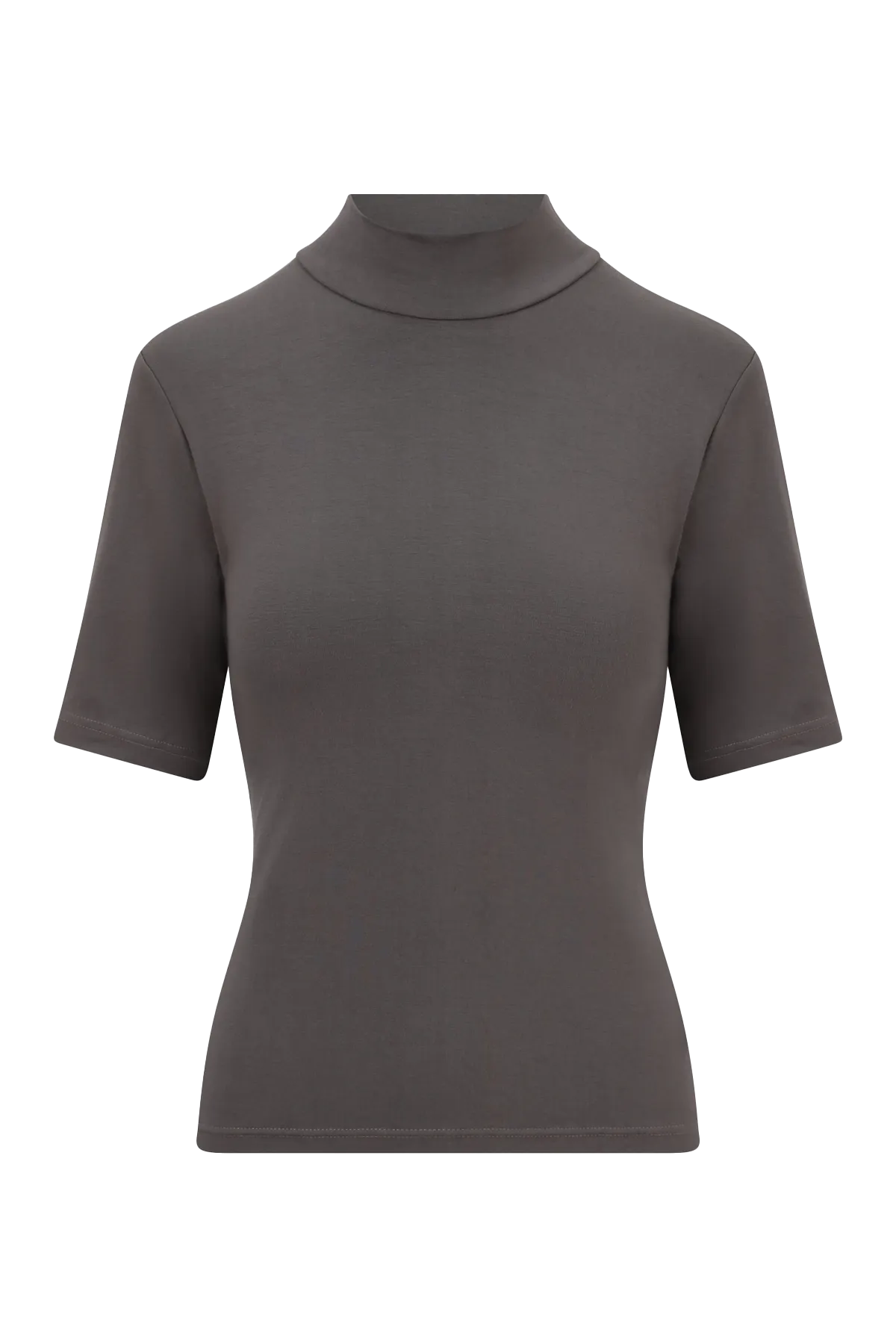 Yoga Short Sleeve Polo Top Mink