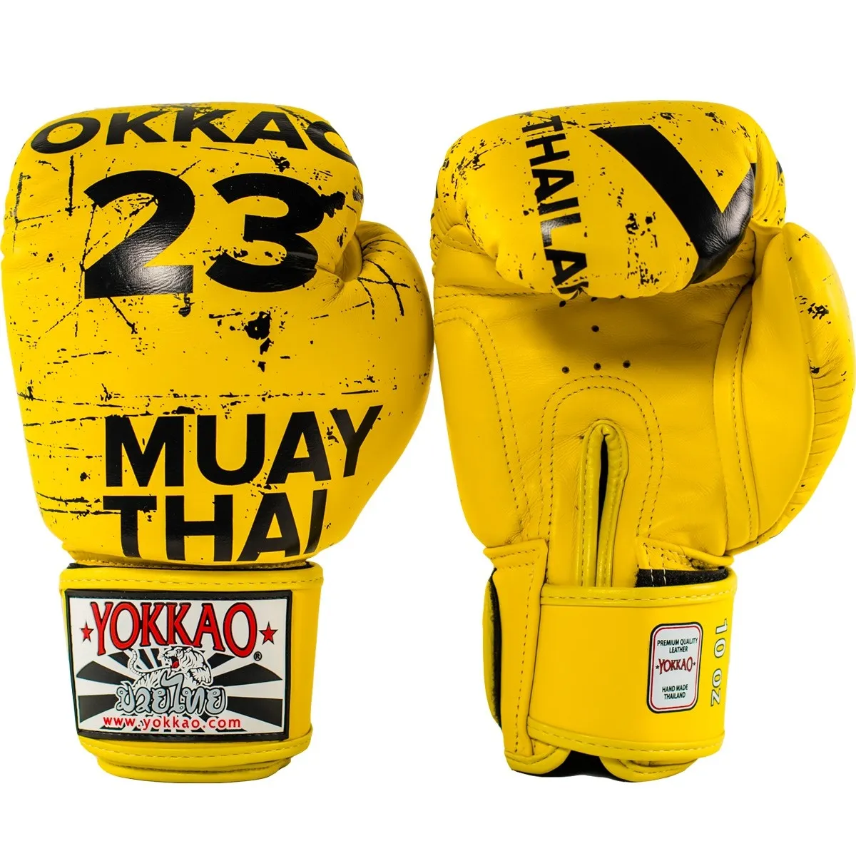 YOKKAO URBAN BOXING GLOVES - YELLOW