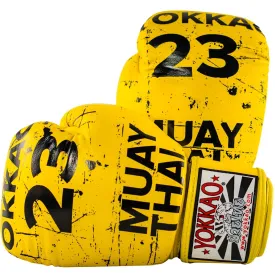 YOKKAO URBAN BOXING GLOVES - YELLOW